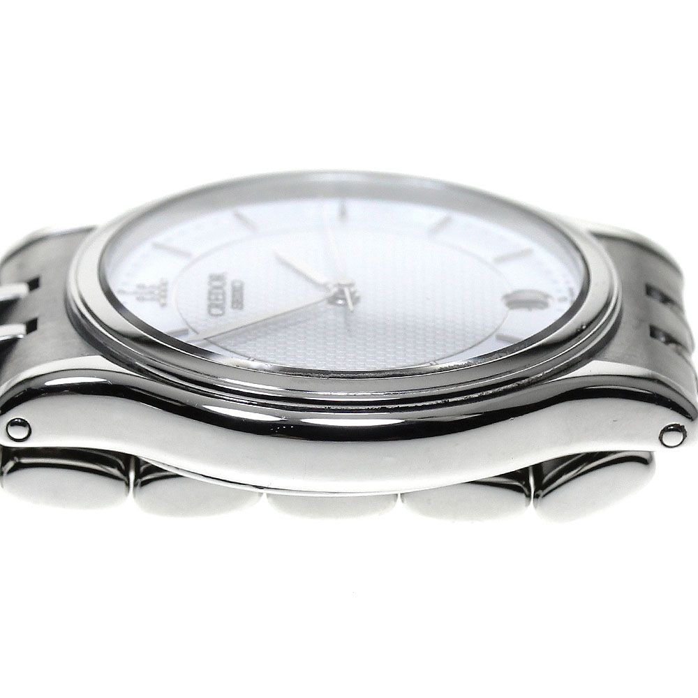 セイコー SEIKO 8J86-6A00 クレドール デイト クォーツ メンズ良品_