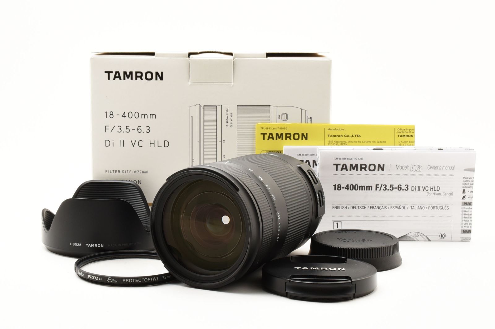 極上品】TAMRON 18-400mm タムロンCanon用
