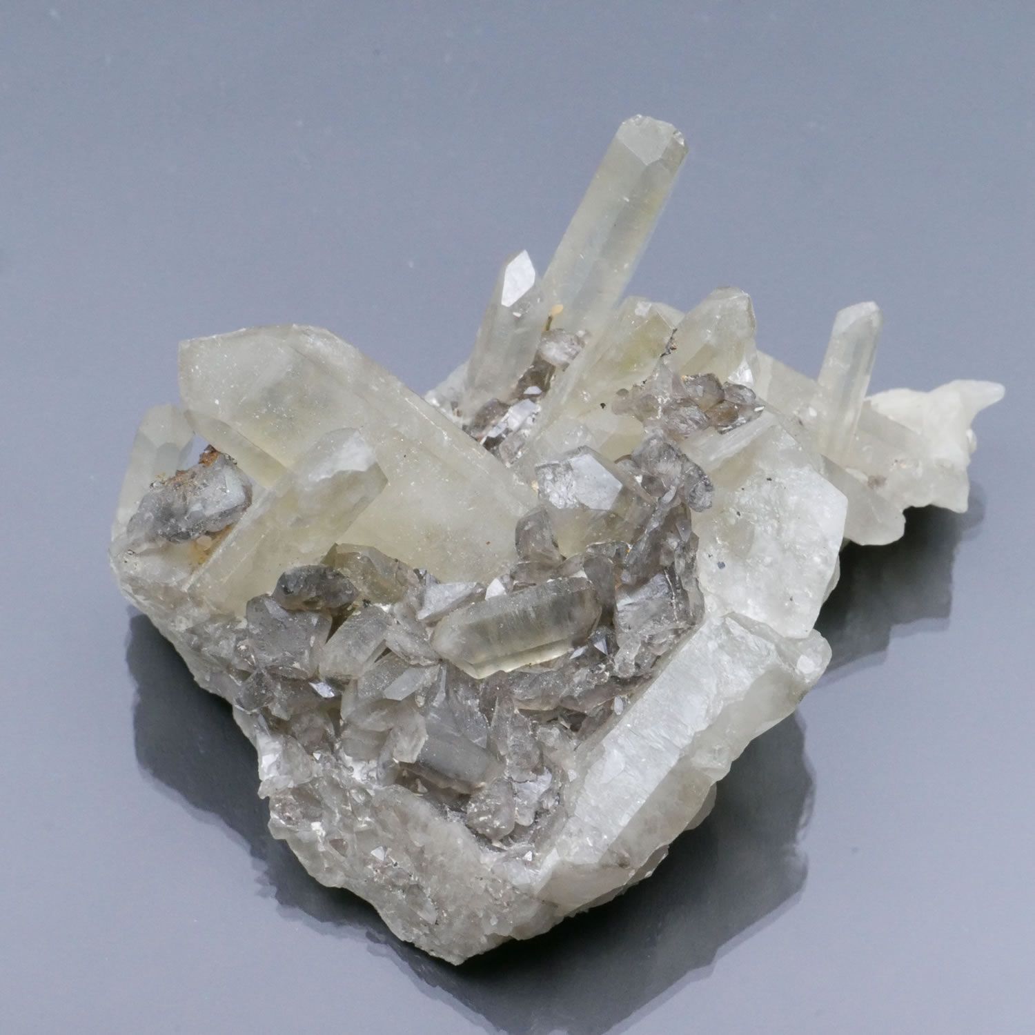 ガーデン水晶クラスター 121g L 希少・高品質]ガーデンクォーツ原石