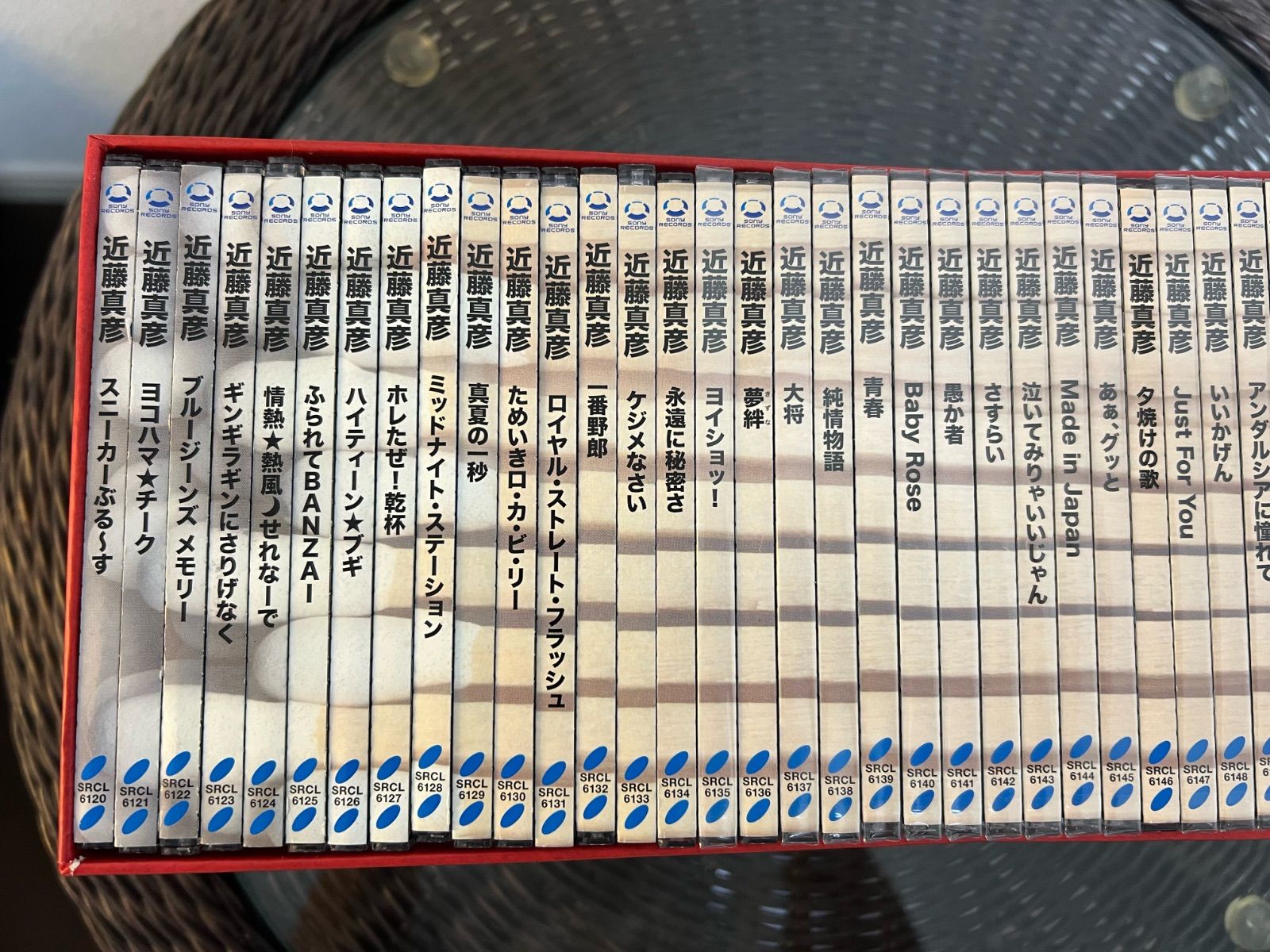 CD-BOX完全生産限定盤 近藤真彦 マッチ箱 25th Anniversary