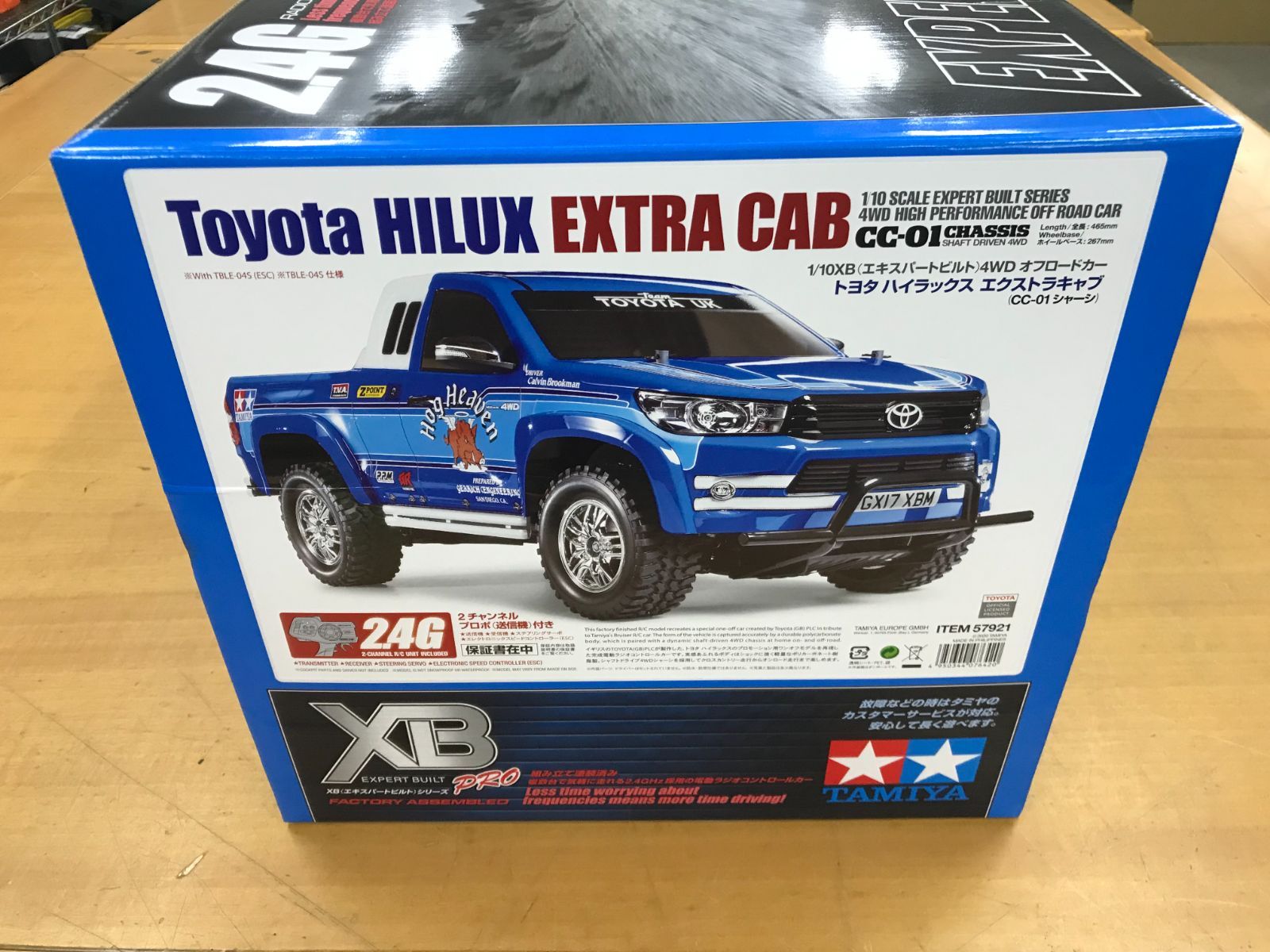 新品 XBシリーズ 1/10RC XB トヨタ ハイラックス エクストラキャブ タミヤ1/10 トヨタ ハイラックス エクストラキャブ (CC-01