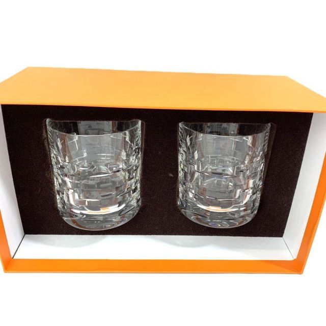 新品未使用 エルメス グラス コップ ゴブレット 〈アダージュ〉 PM