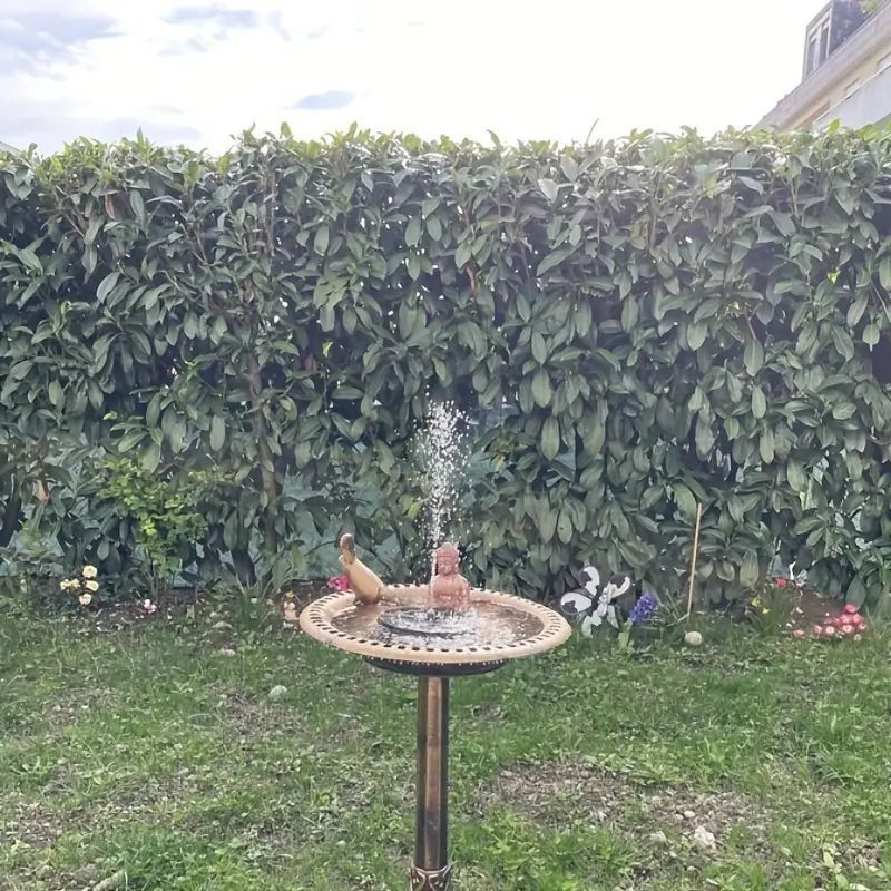 バードフィーダー ソーラー 太陽 発電 水飲み トレイ 付き おしゃれ かわいい ガーデン オブジェ 鳥 給餌器 野鳥 小鳥 鳥用品 屋外 庭 QH1o230 STEELWINDOWSANDDOORS_COM