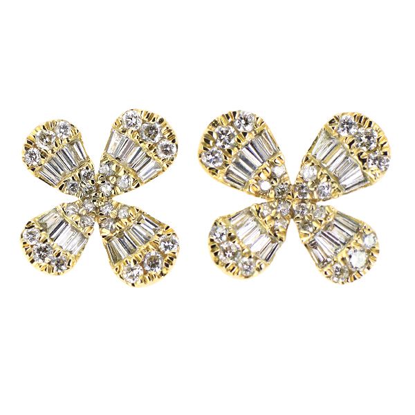 K18YG ダイヤモンド ピアス 0.50ct - メルカリ