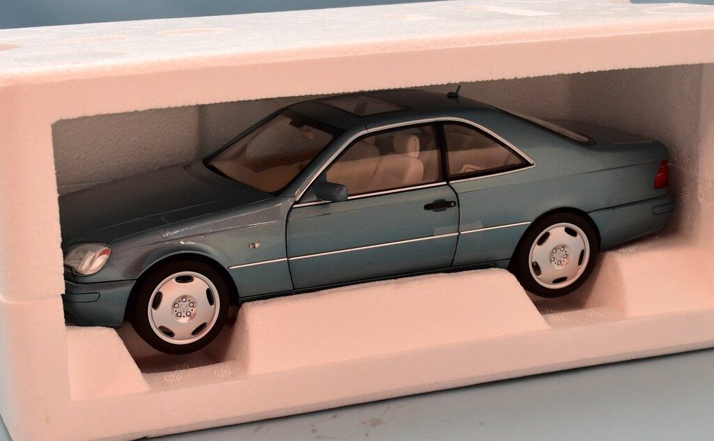 NOREV 1|18 Mercedes-Benz CL600 Coupe 1997 Blue metallic 183448