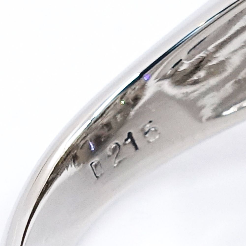 栄】Pt900 K18YG パヴェ ダイヤモンド 2.15ct デザイン リング 指輪  