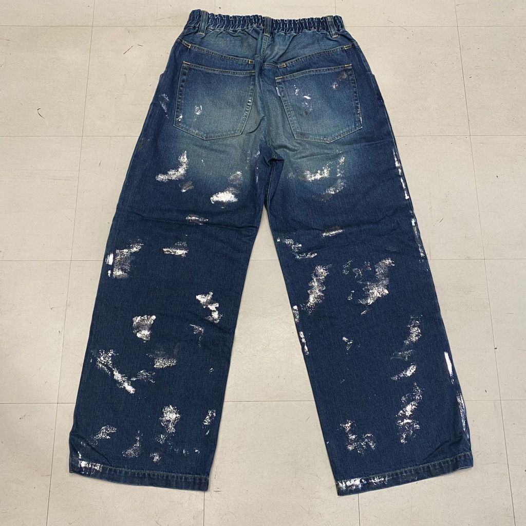 clesste デニムパンツ CLESSTE クレスト SILVER PRINT VINTAGE WASH SELVEDGE DENIM
