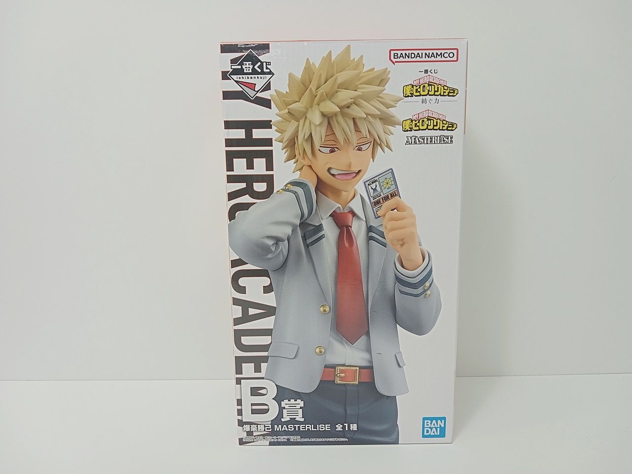 一番くじ　僕のヒーローアカデミア　B賞　爆豪勝己　MASTERLISE Amazon.co.jp: Bandai Spirits Ichibansho 一番くじ 僕の