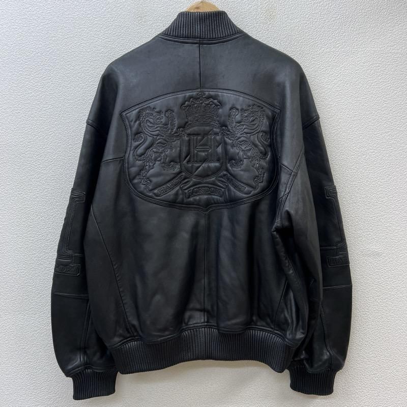 Hardy あやしい Amies Sport ブラックレザージャケット