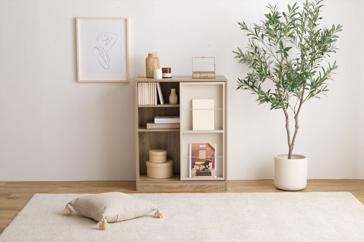 XINYF オープンシェルフ ラック 5段 幅60奥行30高さ171cm (L-5段-茶色