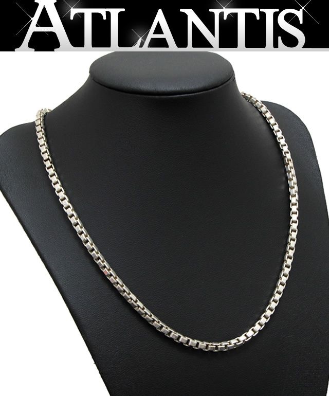 美品 ティファニー TIFFANY&Co. ベネチアン ネックレス SV925 約