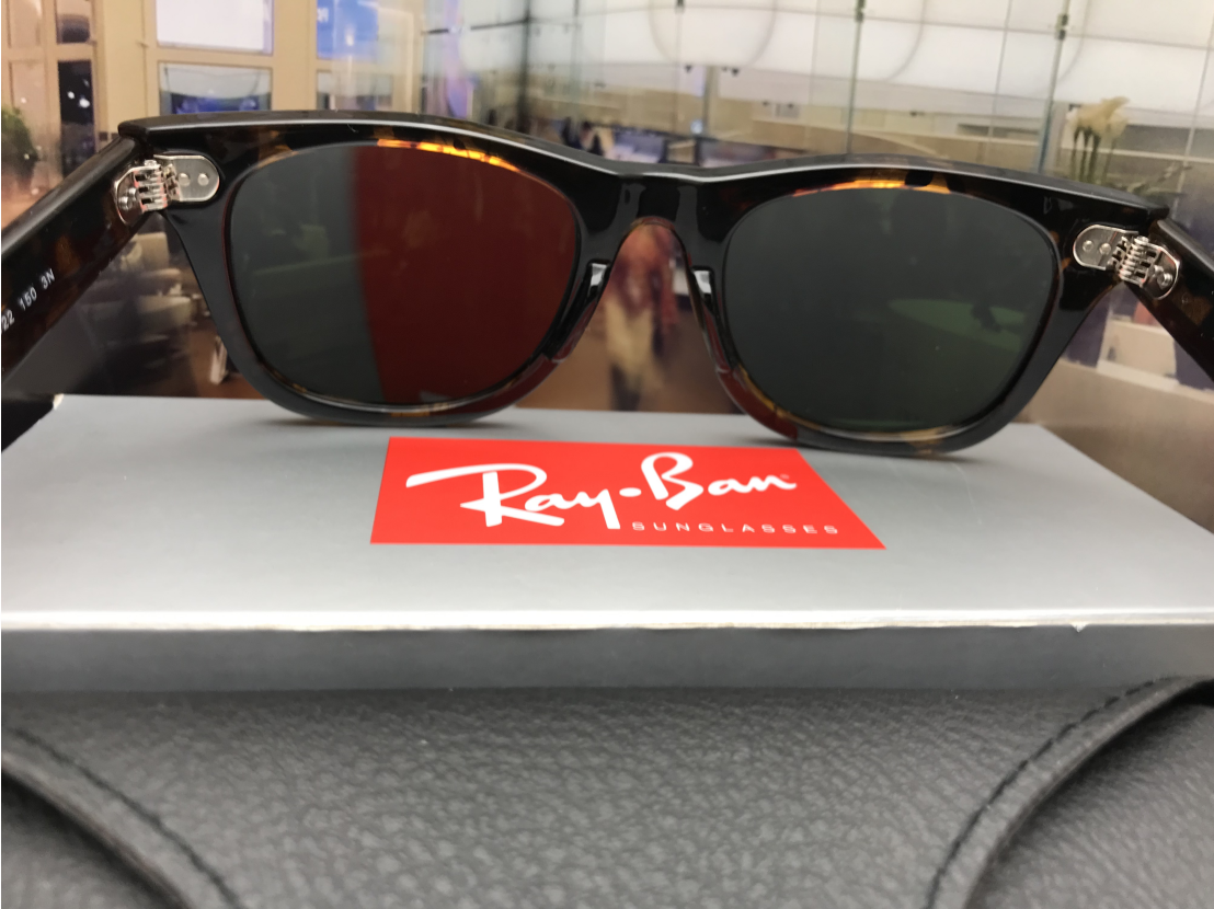 新品未使用！！~Ray Ban レイバン サングラス rb2140レディースヒョウ柄サングラス~~男女兼用@%