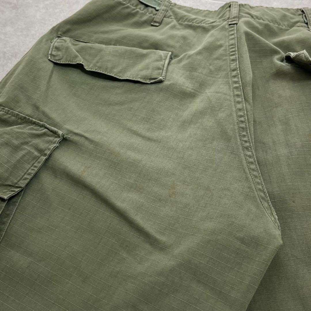 希少　アメリカ軍　ジャングルファティーグパンツ　4th SMALL 60s 古着 希少 アメリカ軍 ジャングルファティーグパンツ 4th SMALL 60s