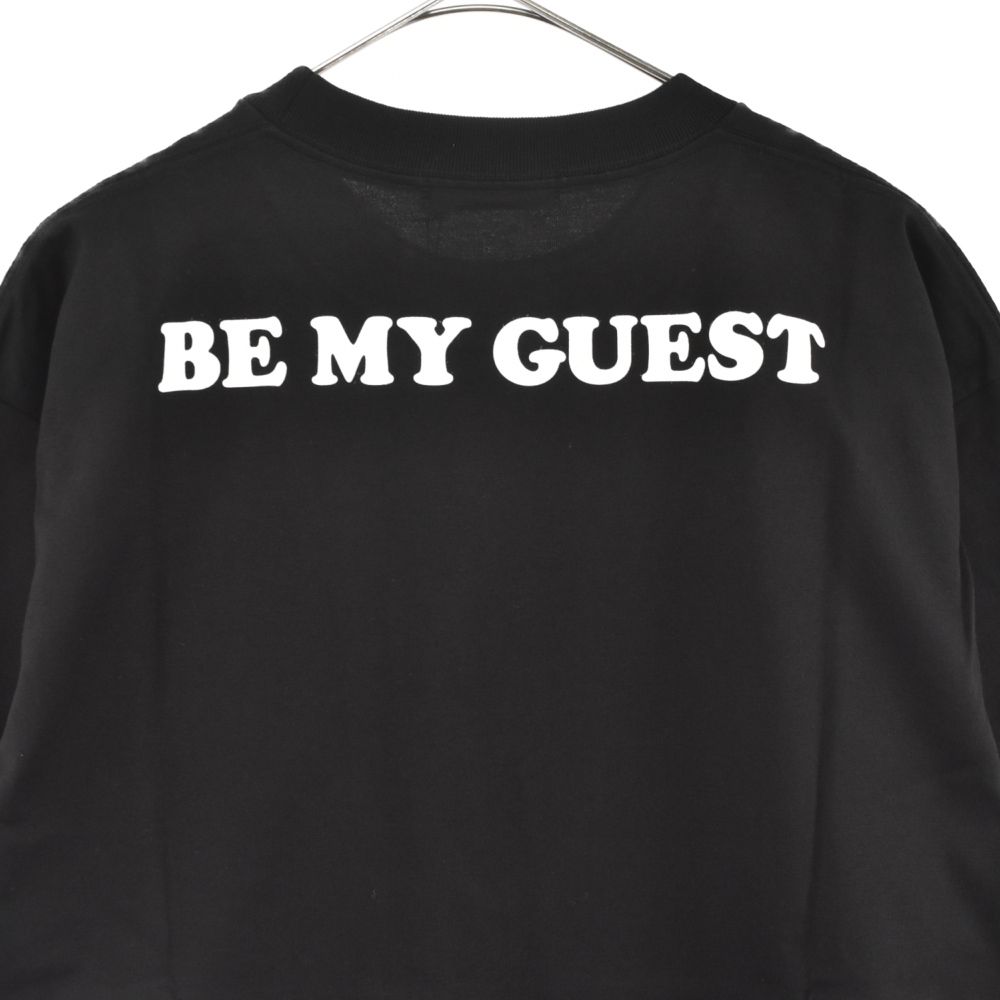 GOD SELECTION XXX (ゴッドセレクショントリプルエックス) Be My guest Tee GX-S21-BMGST-01 ビーマイゲスト  Tシャツ プリントTシャツ 半袖Tシャツ ブラック - メルカリ