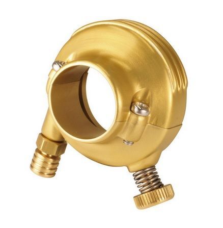 真鍮 BRASS リブ シングル ケーブル スロットルハウジング ハーレー ショベル パン ナックル ボバー チョッパー AMF フランダース ブラス ソフテイル ビンテージ