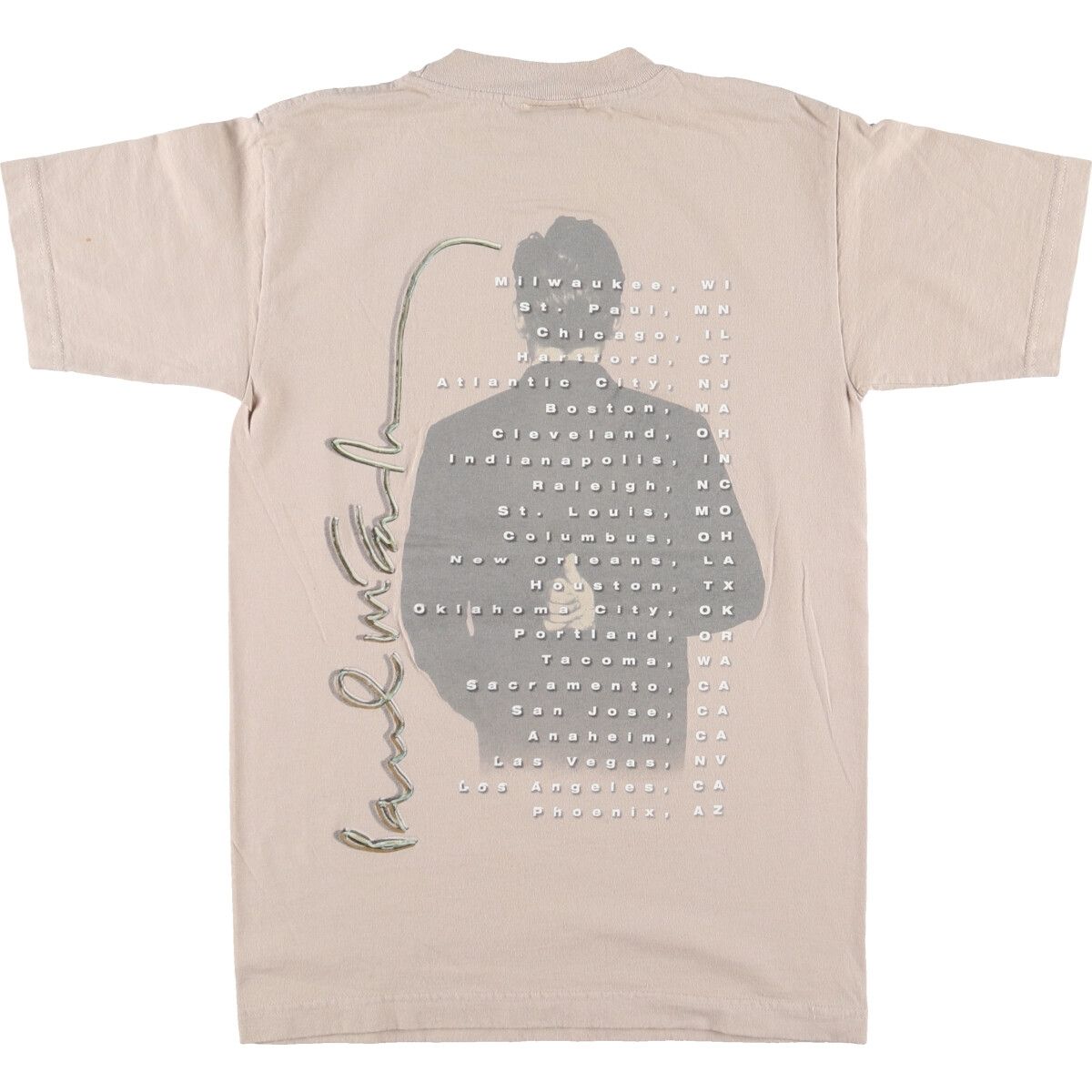 古着 00年代 GIANT PAUL MCCARTNEY ポールマッカートニー バンド