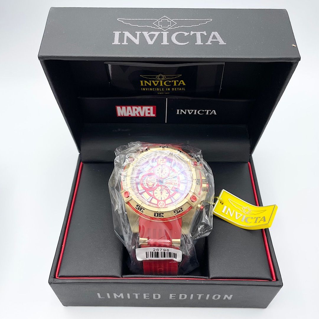 新品未使用!! インビクタ アイアンマン INVICTA レッドゴールド 限定品 - メルカリ