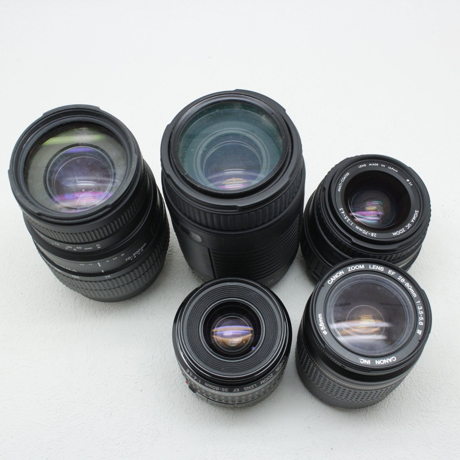 □ジャンクまとめ No.52 キヤノンEFマウントのレンズ - メルカリ