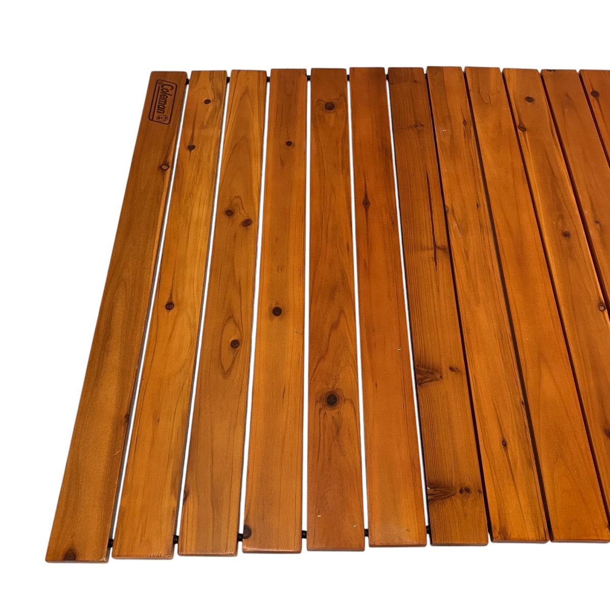 【新品未使用】Coleman ナチュラルウッドロールテーブル 110 Coleman ナチュラルウッドロールテーブル110 ナチュラルウッド ロール