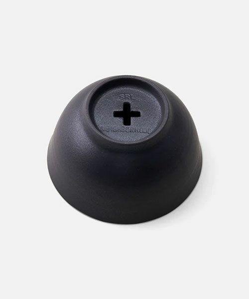 鉢・プランター TSUKAMOTO . SRL ROUND PLANT POT . CE01 SRL X TSUKAMOTO 'Spots Roundtype Pot-S' (Black) – MELLOWIST