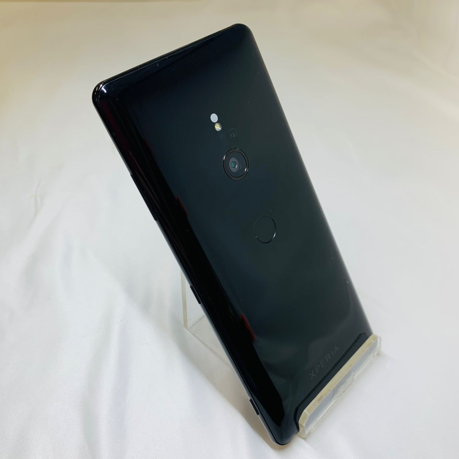 スマートフォン/携帯電話 SIMフリー美品au Xperia XZ3 SOV39 ブラック 422