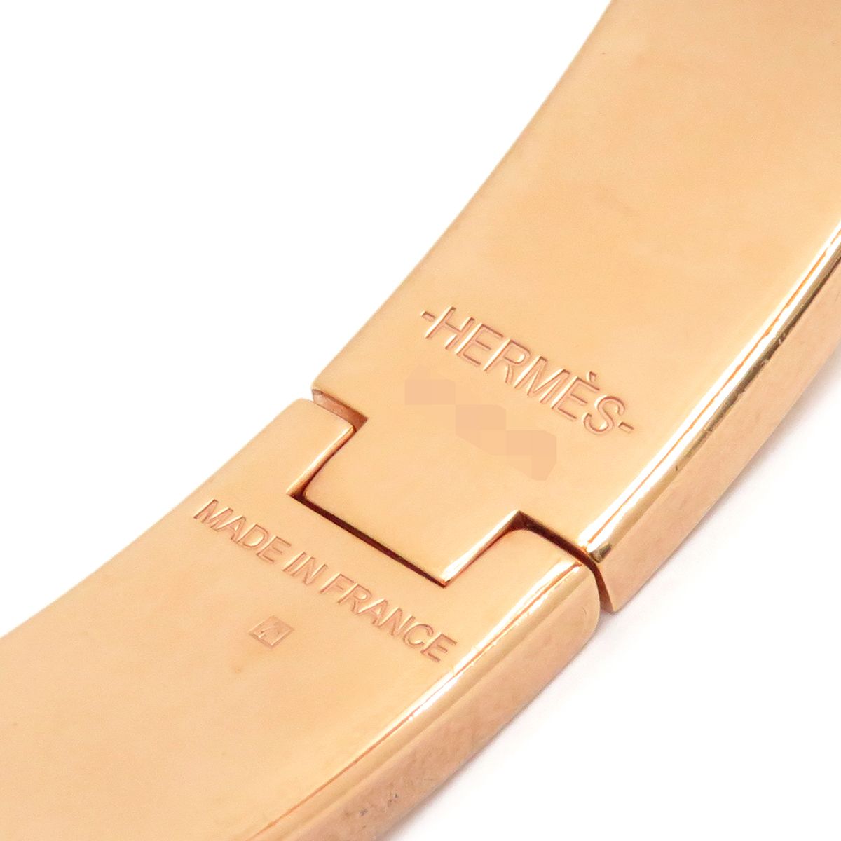 エルメス HERMES ブレスレット クリックH GM GP エナメル ピンク