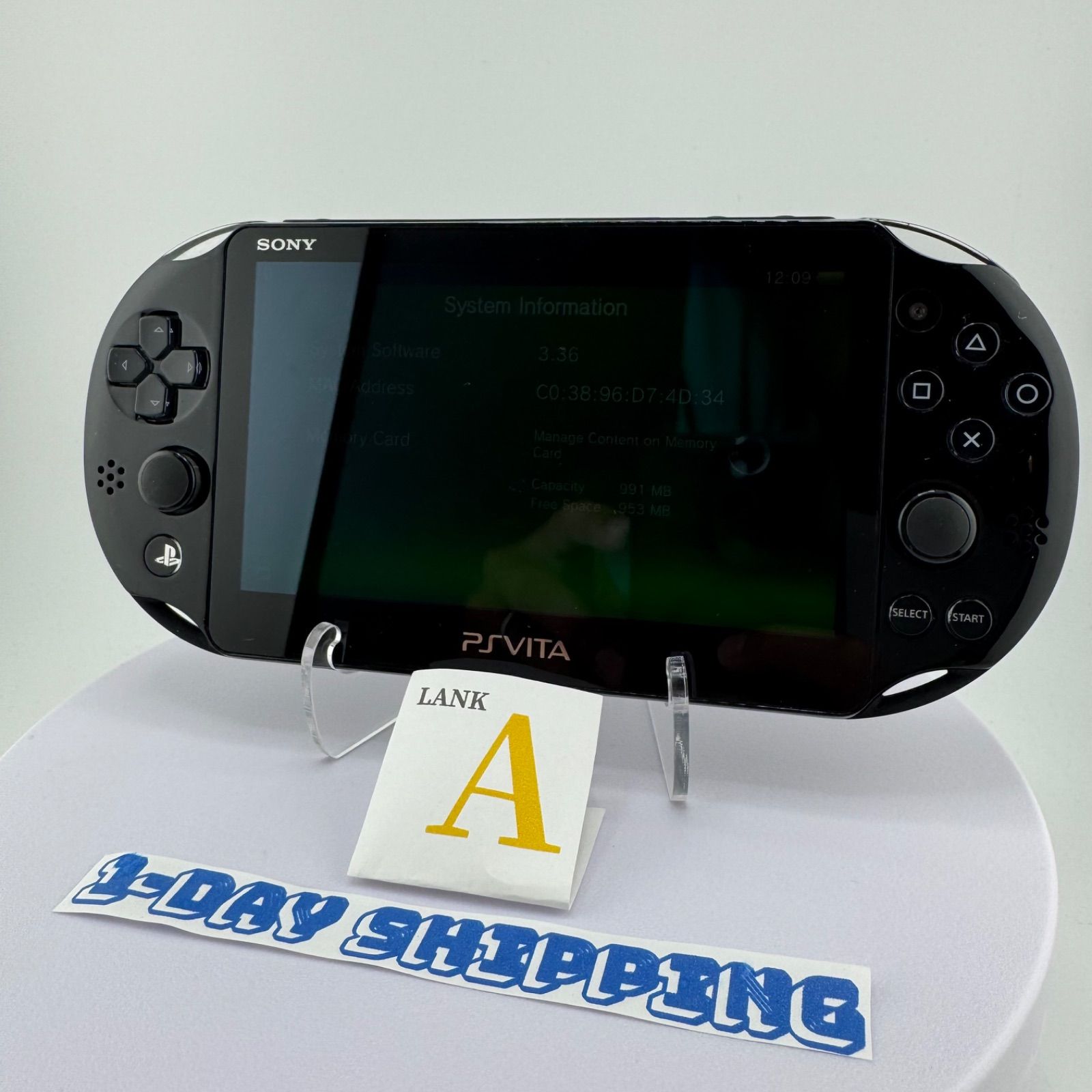 PS Vita PCH-2000 ZA11 Black 動作 済み ブラック ピーエス ヴィータ ソニー PlayStation プレイステーション