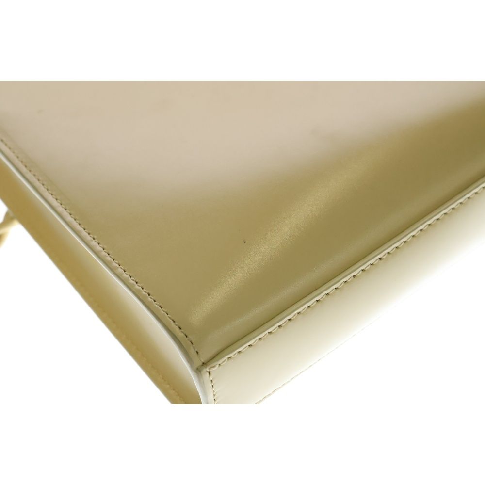 【新品未使用正規品】JIL SANDER /レザーバック/ タングル/クリーム JIL SANDER (ジルサンダー) TANGLE タングルSM ショルダーバッグ