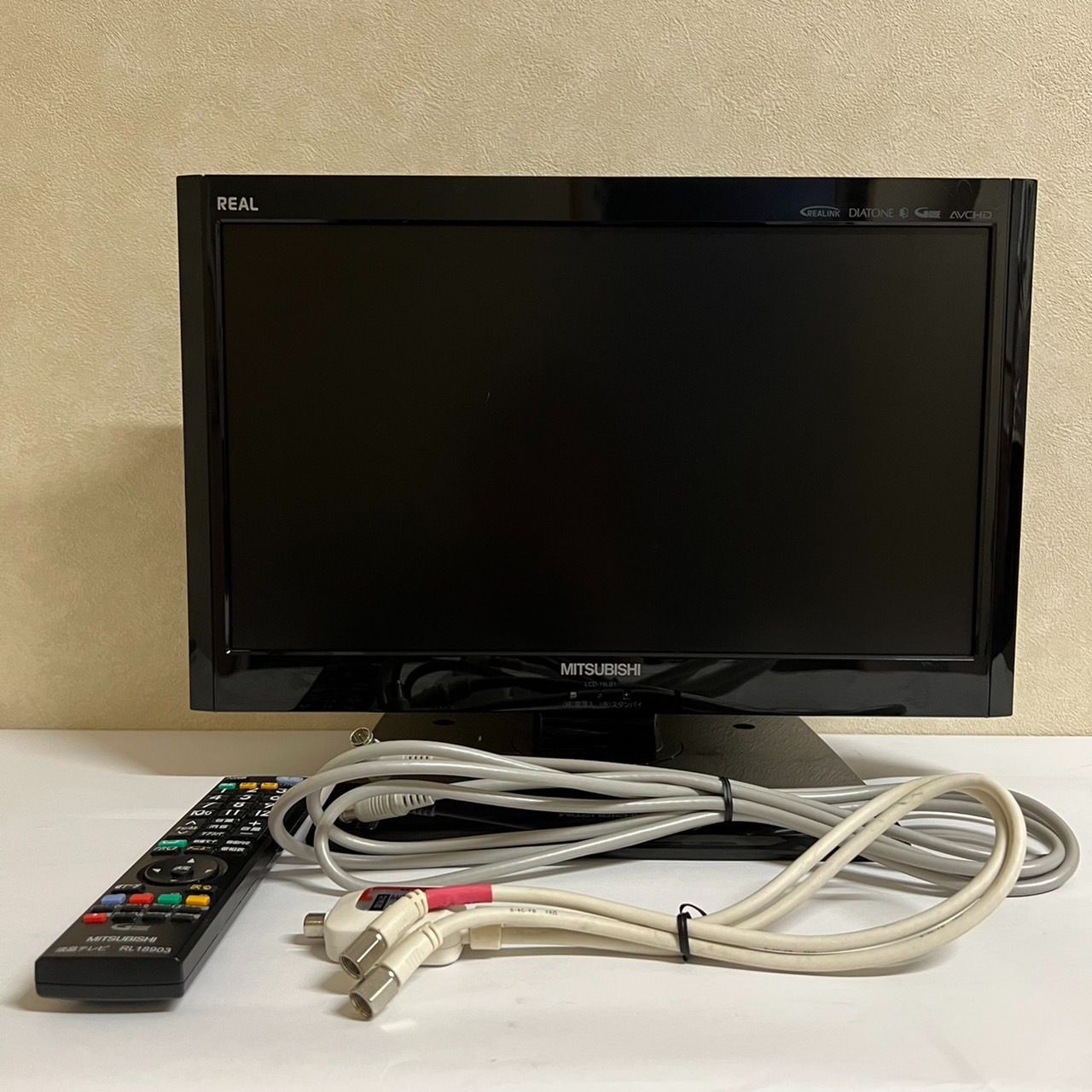 LCD-19LB1】2010年製 三菱 REAL 19型 液晶テレビ - メルカリ