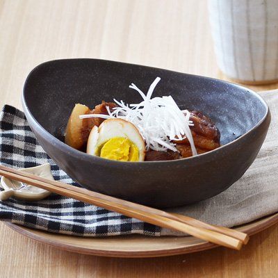 テーブルウェアイースト 和の楕円鉢 2色セット ディナー食器セット 皿 皿セット 大鉢 丼ぶり