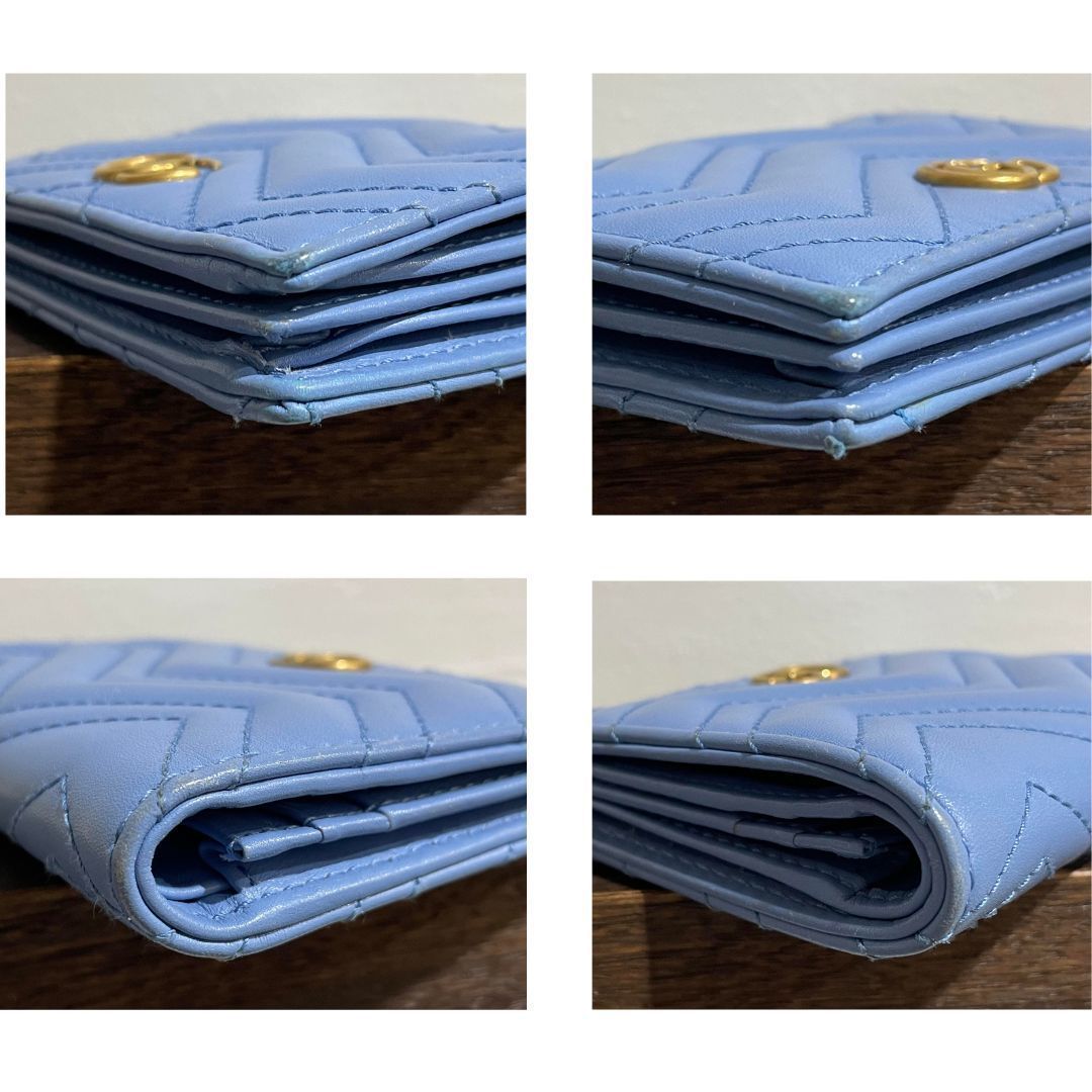 GUCCI グッチ GGマーモント カードホルダー カードケース 札入れ ミニ