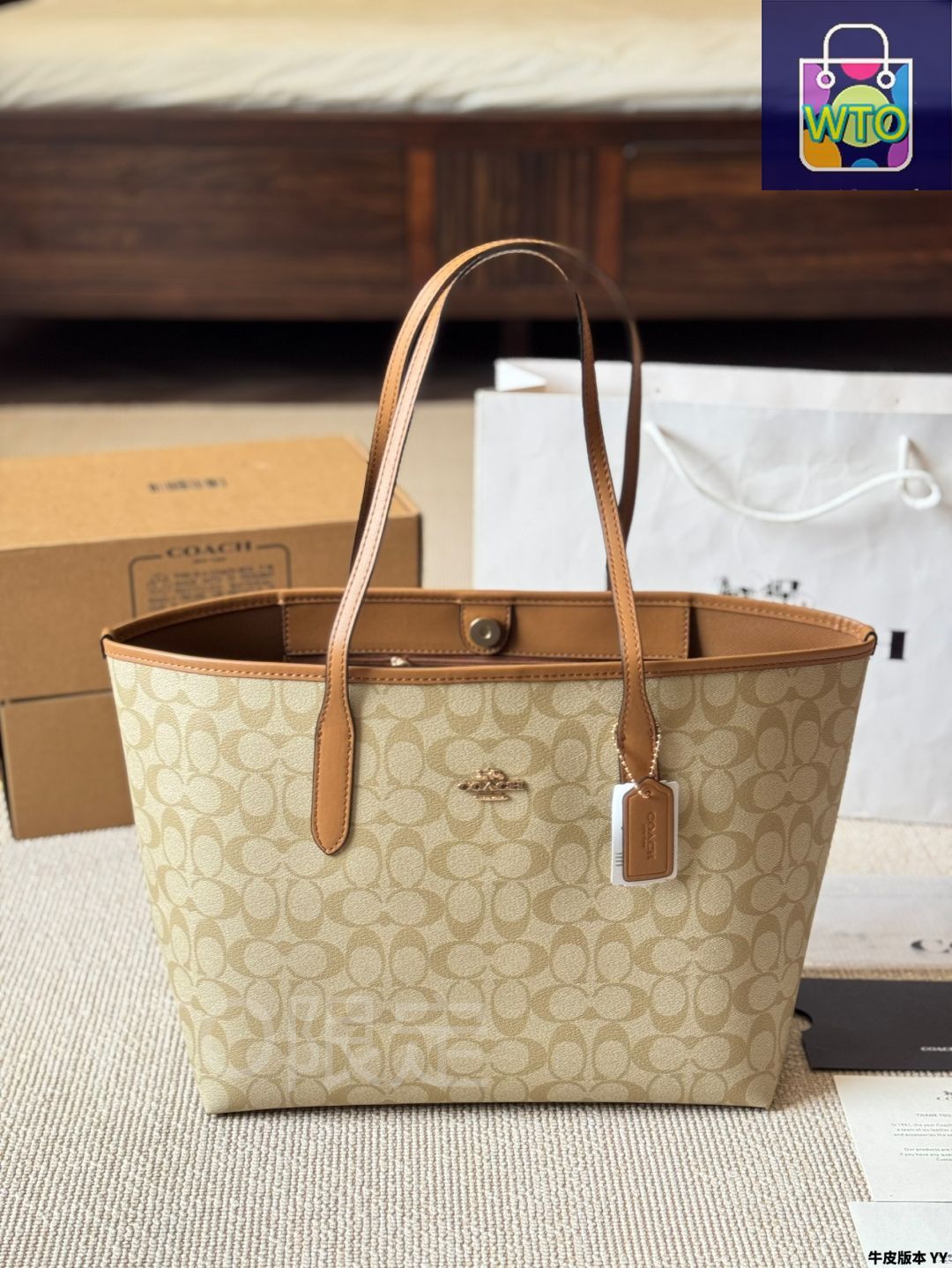 今日特価】Coach City Tote コーチ シティ トートバッグ - メルカリ