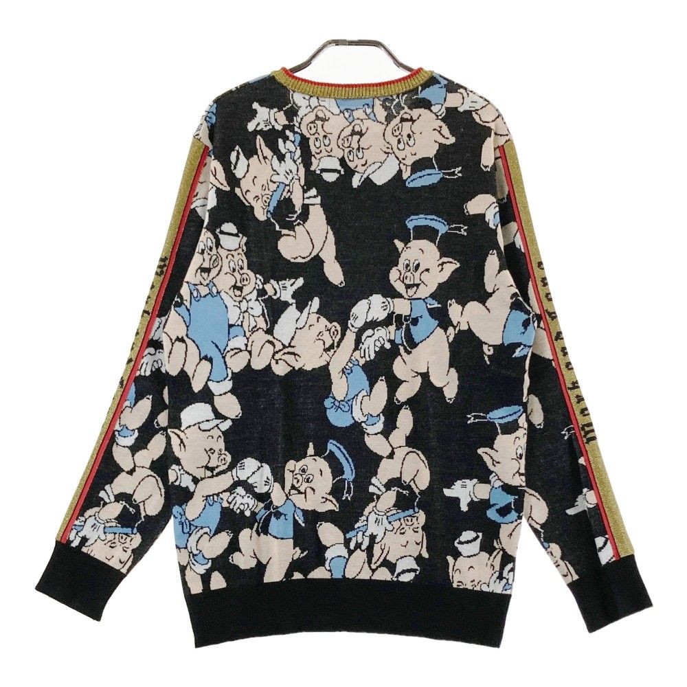 サイズ：48 MARK&LONA マークアンドロナ × DISNEY ウール混 ニット 