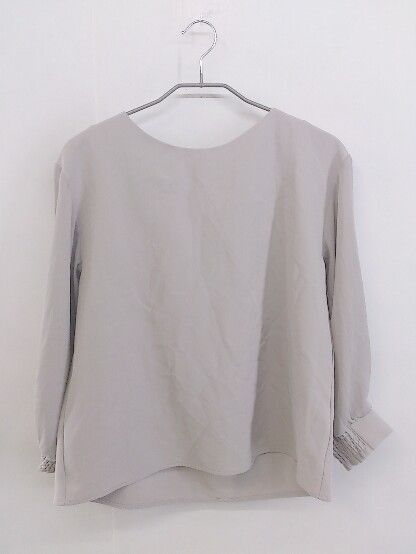 NAUW CLOSET ノーカラー ブラウス P 07993