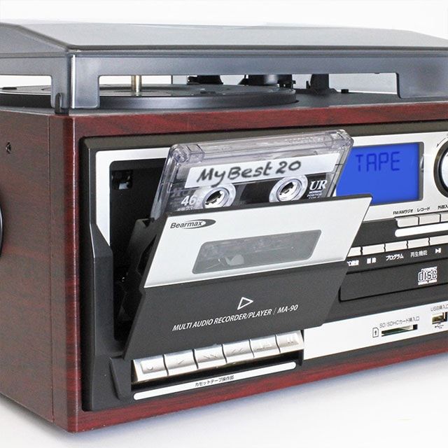 45回転アダプタ付き SDカード再生