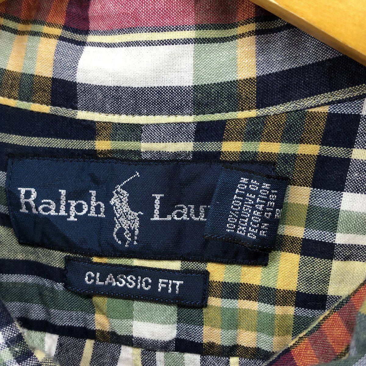 古着 ラルフローレン Ralph Lauren CLASSIC FIT クラシックフィット チェック柄 半袖 ボタンダウンシャツ メンズM相当 /eaa564010 古着 ラルフローレン Ralph Lauren CLASSIC FIT クラシック