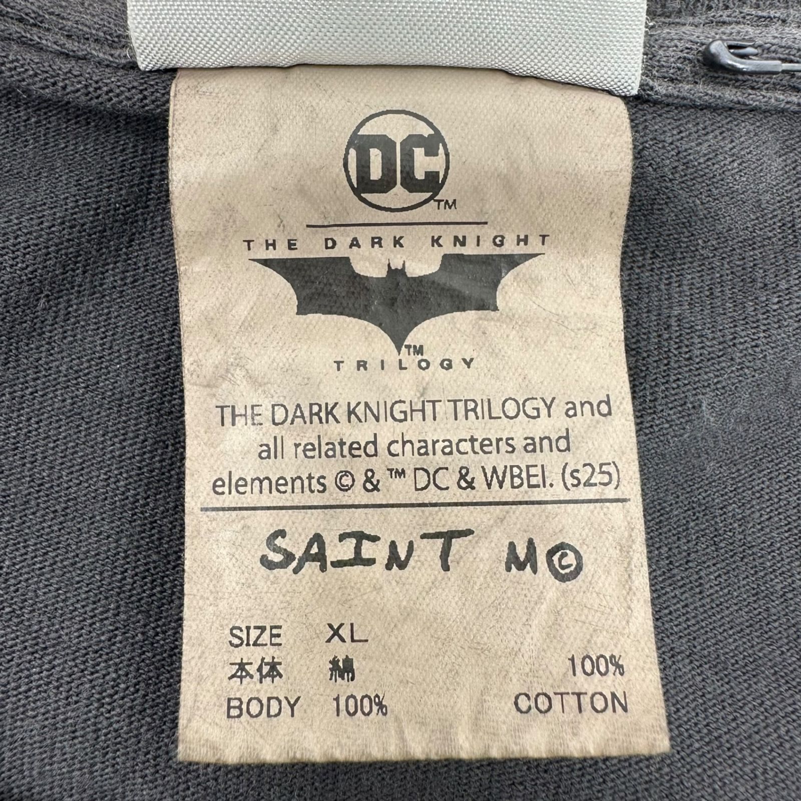 SAINT MICHAEL(セントマイケル) 25SS × The Dark Knight BTM_SS TEE 