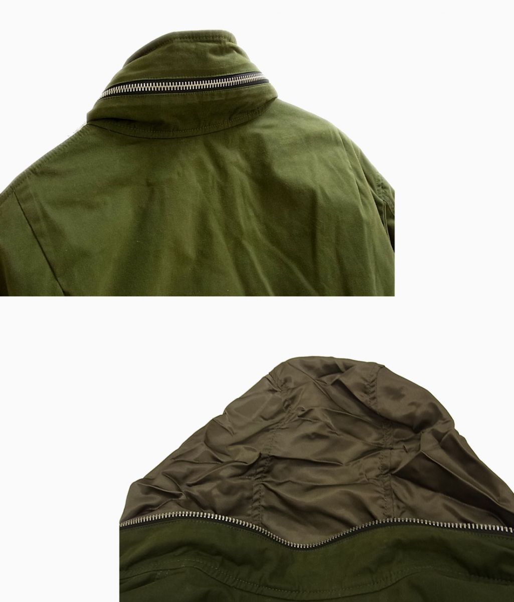 【美品】Diesel モスグリーン　ジャケット DIESEL ディーゼル 23AW カーキ A11209 K-IRINI ドライバーズ