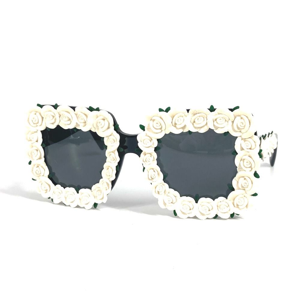 DOLCE&GABBANA ドルガバ サングラス フラワー 花柄 DG4253