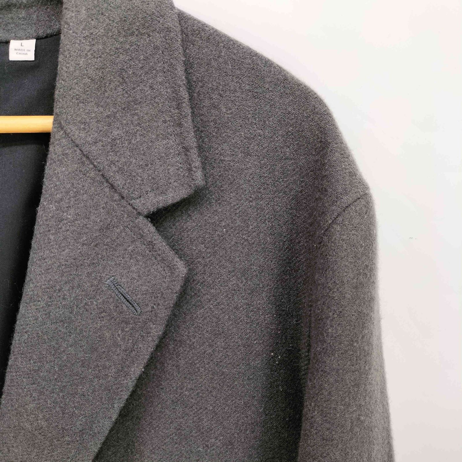 UNIQLO U ユニクロユー ダブルフェイスオーバーコートM新品 ユニクロ公式 | ダブルフェイスオーバーコート