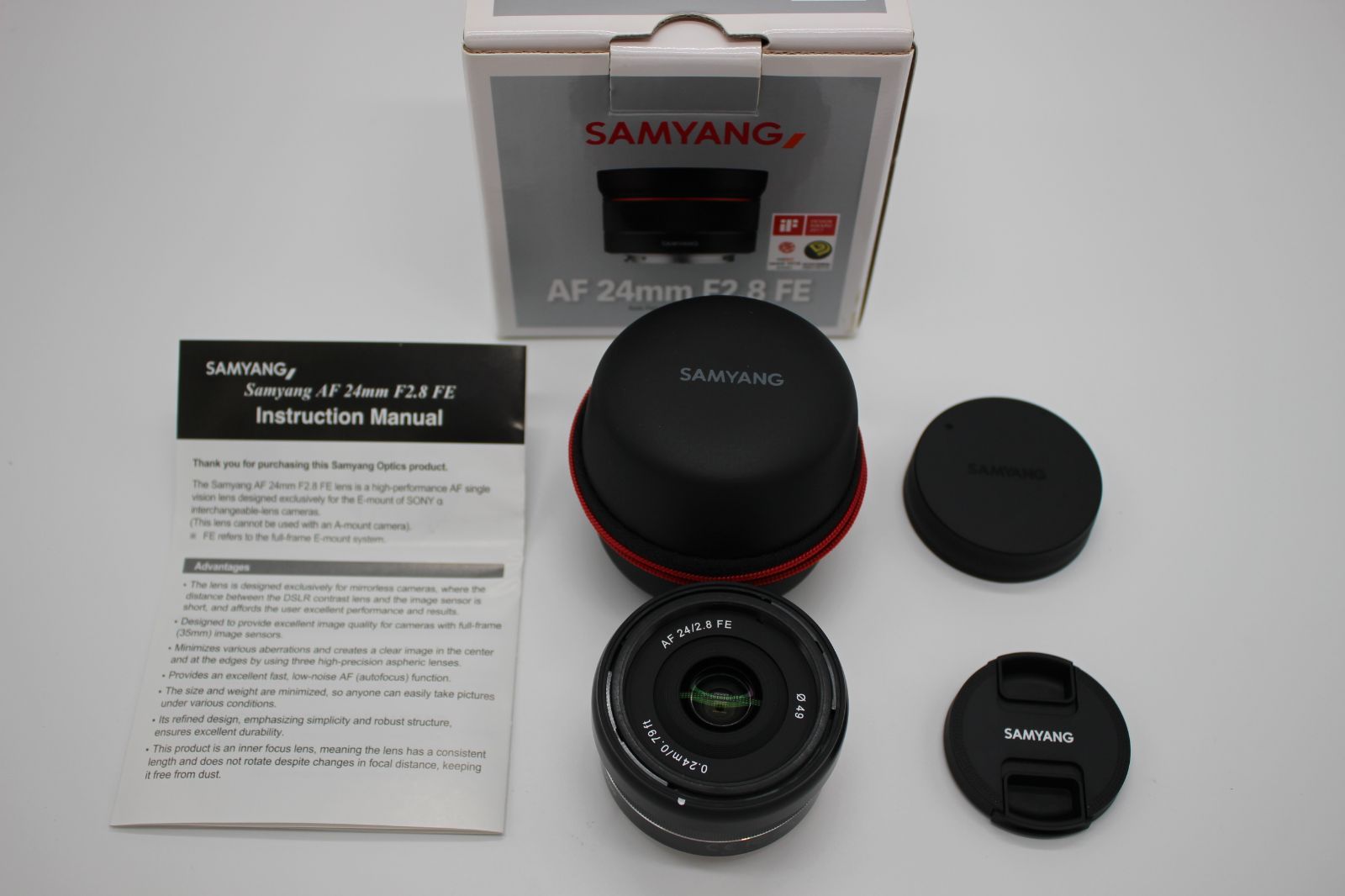 広角SONY Eマウント】SAMYANG AF24mmF2.8FE 美品サムヤン - レンズ(単焦点)