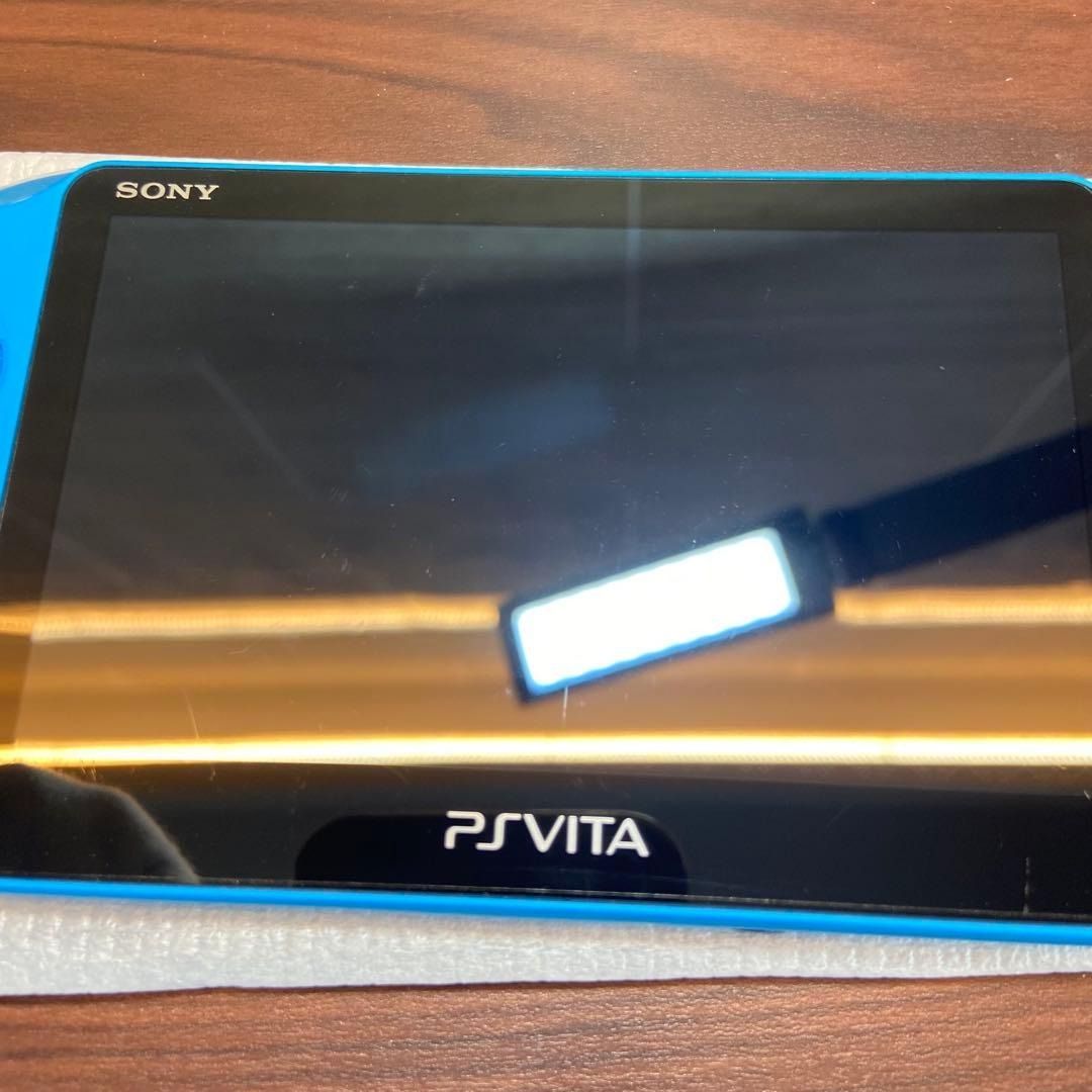 PSVita 2000 本体 アクアブルー ほぼ 4594