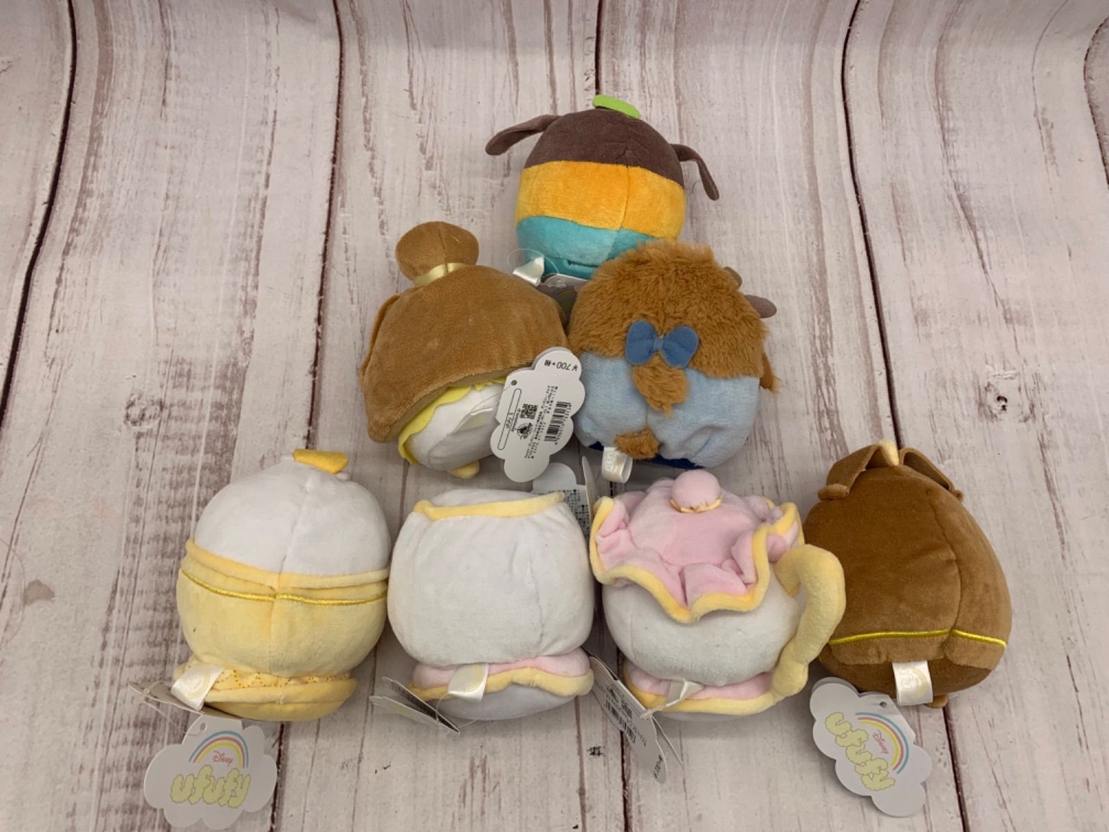 ディズニー　ウフフィ　ぬいぐるみ　タグ付き　セット　まとめ売り ディズニー ウフフィ ぬいぐるみ タグ付き セット まとめ売り