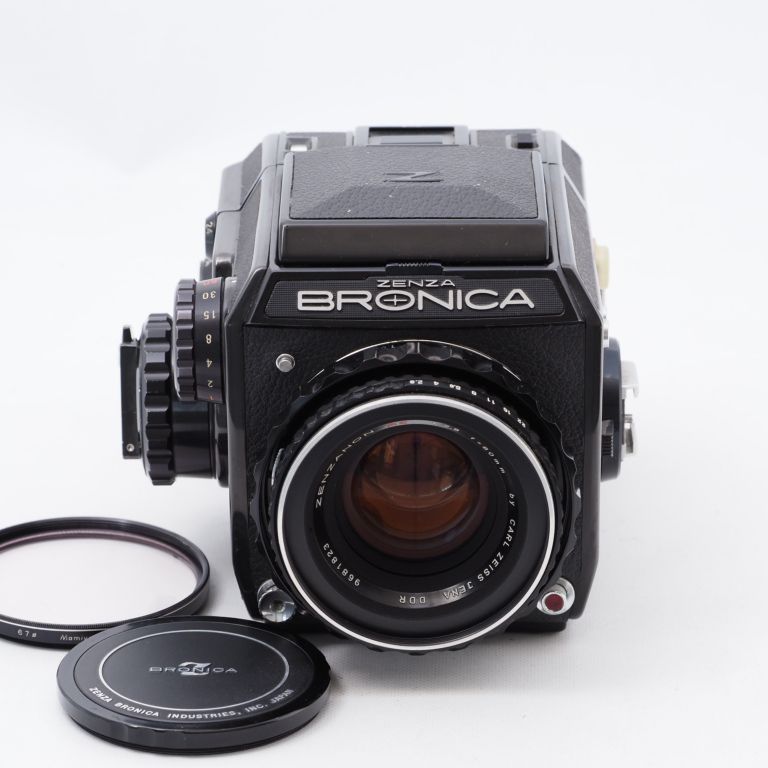 ZENZA BRONICA EC ZENZANON MC 80mm F2.8 by Carl Zeiss JENA DDR 中判