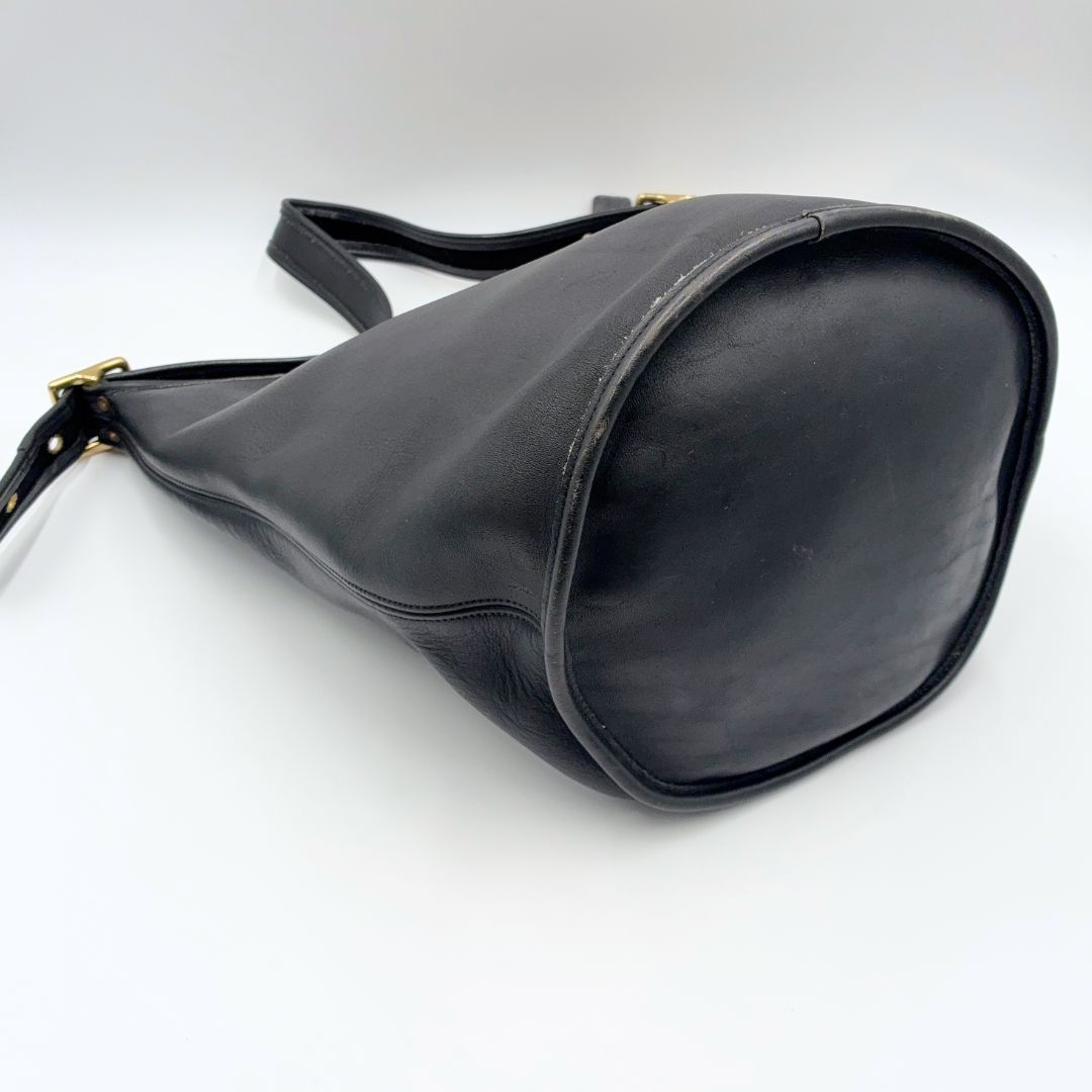 美品】COACH オールドコーチ ターンロック レザー ショルダーバッグ