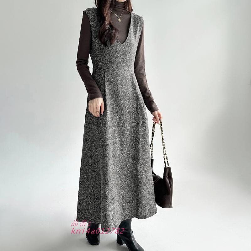 カジュアル Vネック