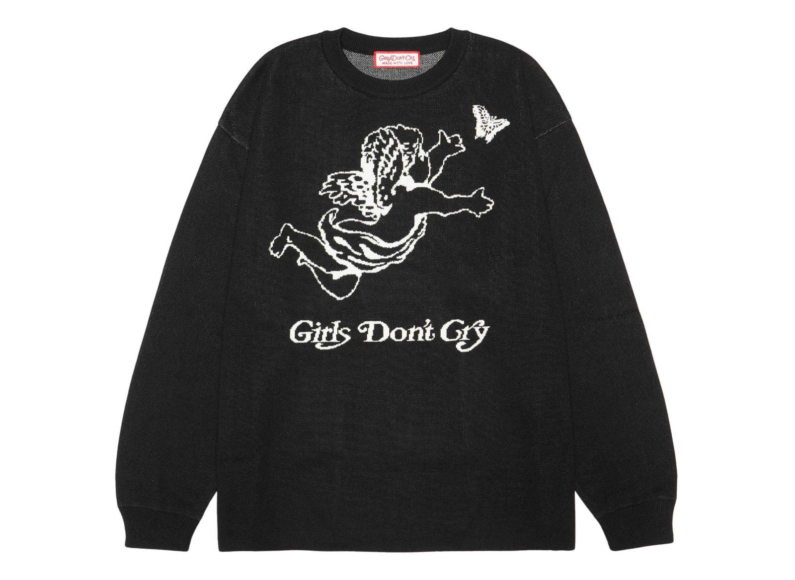 GIRLS DON’T CRY Angel Knit ガールズドントクライ エンジェル ニット ブラック L