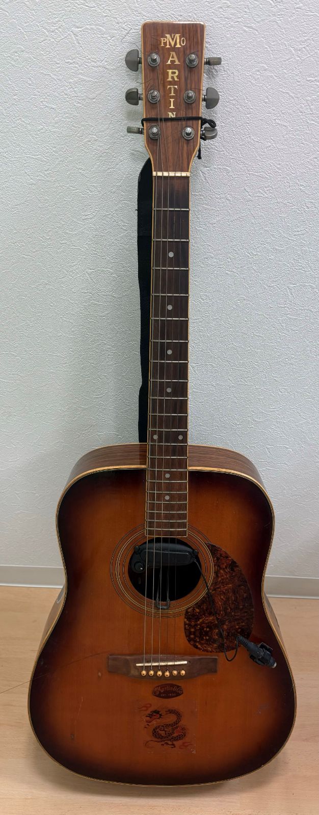 21739】ジャンク品 pro MARTIN W300 プロマーチン アコースティックギター 全長約103cm アコギ 中古品 現状品 長期保管品 -  メルカリ