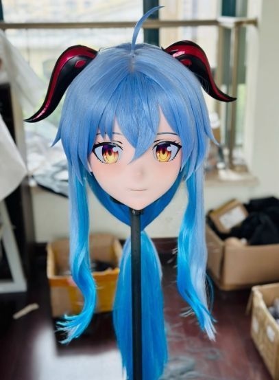 ☆即納 全頭マスク NO.126 コスプレ 着ぐるみ kigurumi 二次元