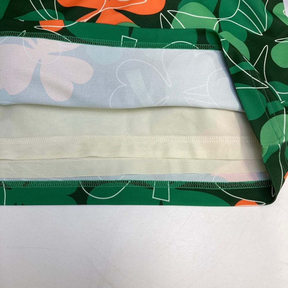 サイズ LL LOUD MOUTH ラウドマウス 半袖ワンピース クローバー総柄 ラッキーオレンジ イエロー系 240101544193 ゴルフウェア レディース ストスト LLC-HASEGAWATOSO_COM